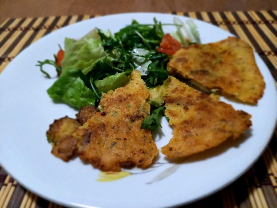 farinata di ceci, ricetta vegana